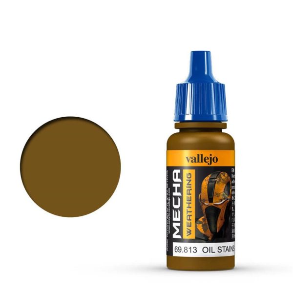 Vallejo 69813 18 ml. Oil Stains (Gloss)