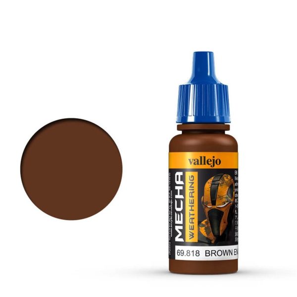 Vallejo 69818 18 ml. Brown Eng. Soot (Matt)