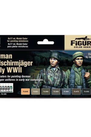 Vallejo 70185 8x18 ml. German Fallschirmjäger Early WWII