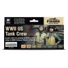 Vallejo 70186 8x18 ml. WWII US Tank Crew
