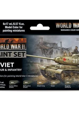 Vallejo 70202 6x18 ml. Soviet Armour & Infantry