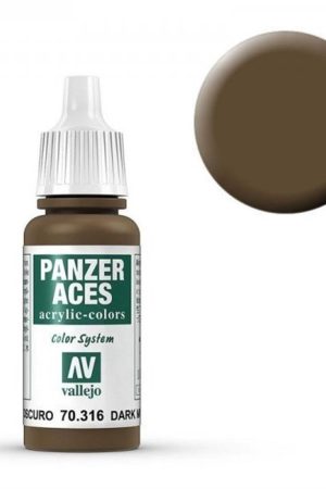 Vallejo 70316 18 ml. Dark Mud