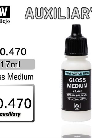 Vallejo 70470 18 ml. Gloss Medium (Parlaklaştırıcı)