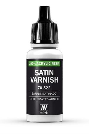 Vallejo 70522 18 ml. Yarı Mat Vernik