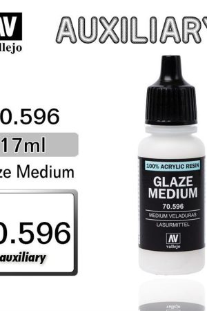 Vallejo 70596 18 ml. Glaze Medium (Şeffaflaştırıcı)