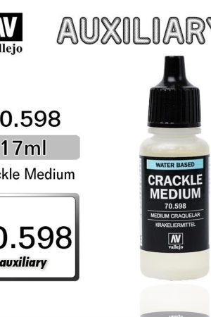 Vallejo 70598 18 ml. Crackle (Çatlak Oluşturma Sıvısı)
