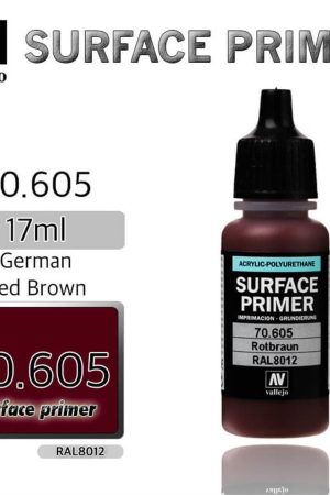 Vallejo 70605 18 ml. Ger. Red Brown