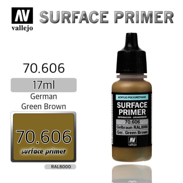 Vallejo 70606 18 ml. Ger. Green Brown