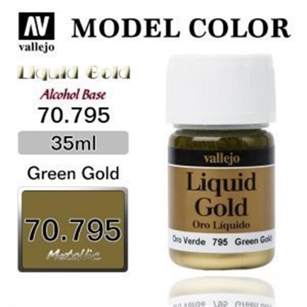 Vallejo 70795 35 ml. (216) Green Gold (Alcohol Based)