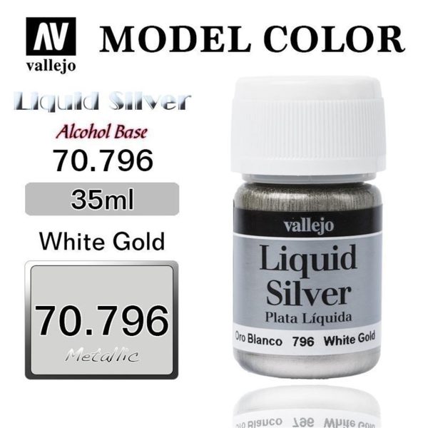 Vallejo 70796 35 ml. (217) White Gold (Alcohol Based)