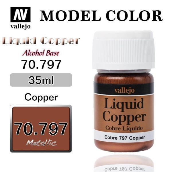 Vallejo 70797 35 ml. (218) Copper (Alcohol Based)