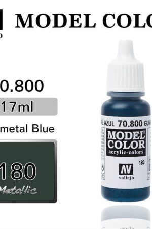 Vallejo 70800 18 ml. (180) Gunmetal Blue