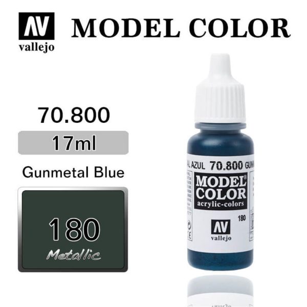 Vallejo 70800 18 ml. (180) Gunmetal Blue