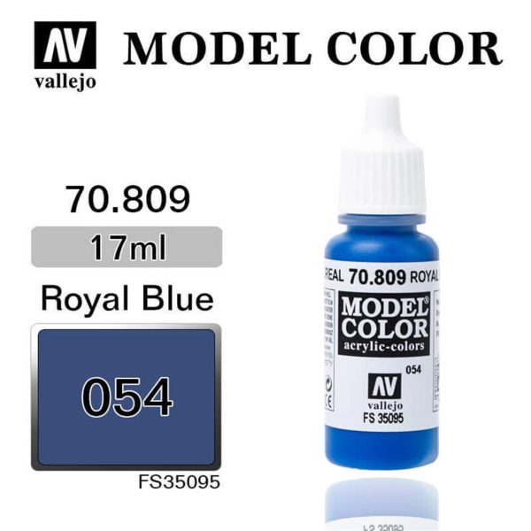 Vallejo 70809 18 ml. (54) Royal Blue-Matt