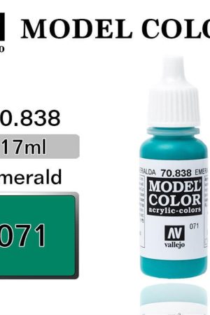 Vallejo 70838 18 ml. (71) Emerald-Matt