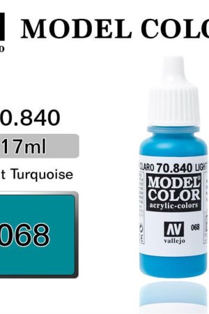 Vallejo 70840 18 ml. (68) Light Turquoise-Matt
