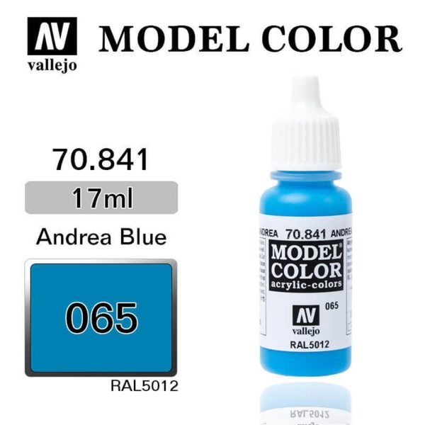 Vallejo 70841 18 ml. (65) Andrea Blue-Matt