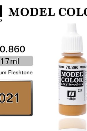 Vallejo 70860 18 ml. (21) Medium Fleshtone-Matt
