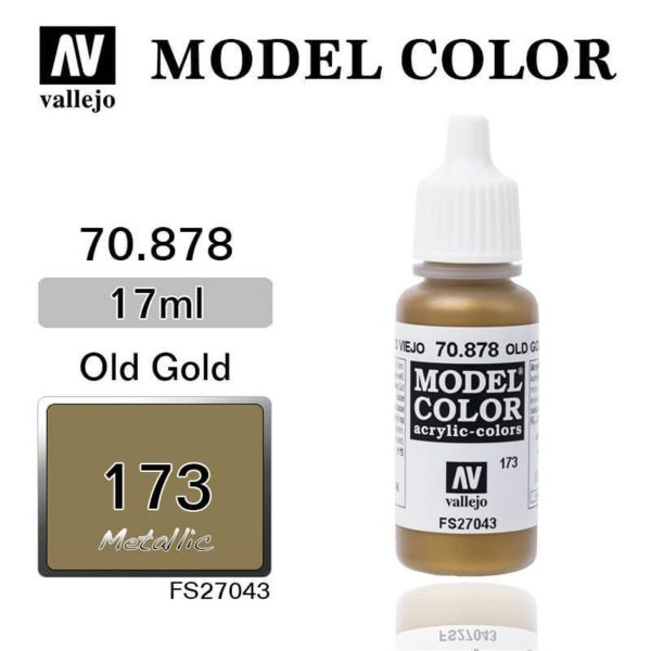 Vallejo 70878 18 ml. (173) Old Gold-Metallic