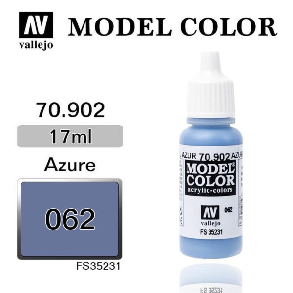 Vallejo 70902 18 ml. (62) Azure-Matt