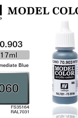 Vallejo 70903 18 ml. (60) Intermediate Blue-Matt