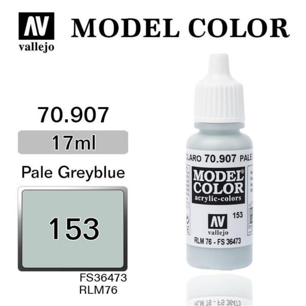 Vallejo 70907 18 ml. (153) Pale Greyblue-Matt