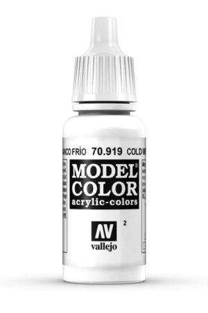 Vallejo 70919 18 ml. (2) Cold White-Matt