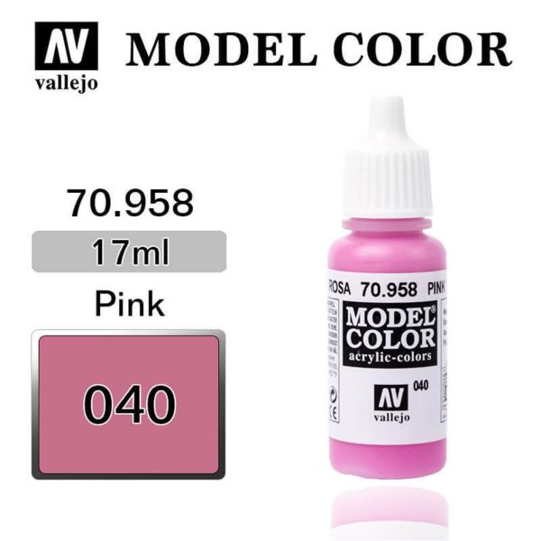 Vallejo 70958 18 ml. (40) Pink-Matt