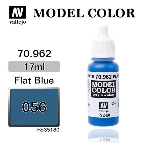 Vallejo 70962 18 ml. (56) Flat Blue-Matt