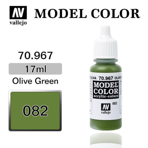 Vallejo 70967 18 ml. (82) Olive Green-Matt