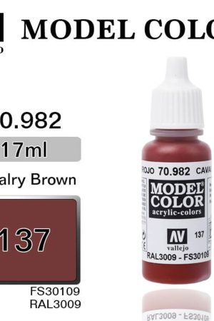 Vallejo 70982 18 ml. (137) Cavalry Brown-Matt