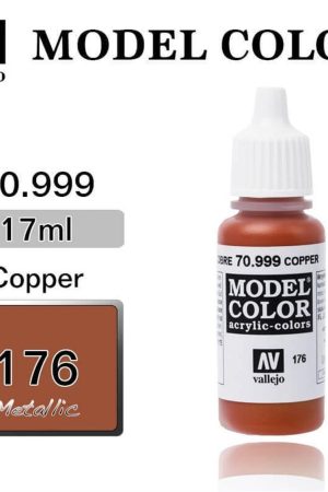 Vallejo 70999 18 ml. (176) Copper-Metallic