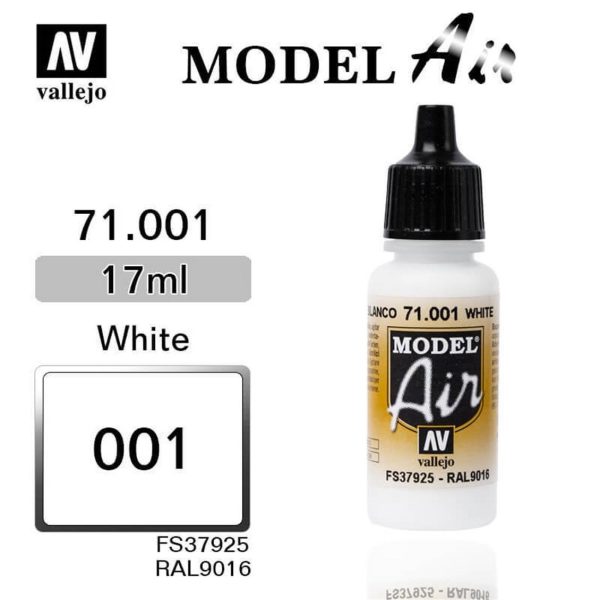 Vallejo 71001 18 ml. White