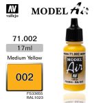 Vallejo 71002 18 ml. Medium Yellow