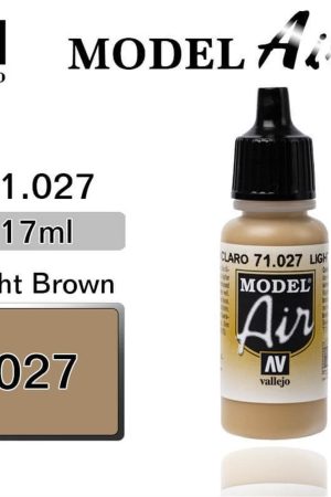 Vallejo 71027 18 ml. Light Brown