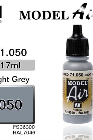 Vallejo 71050 18 ml. Light Grey