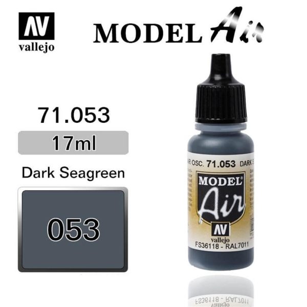 Vallejo 71053 18 ml. Dark Sea Gray