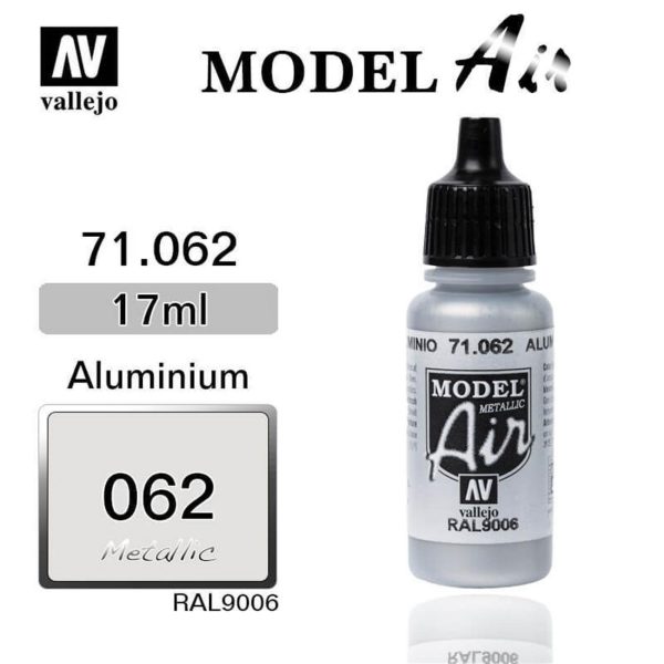 Vallejo 71062 18 ml. Aluminium