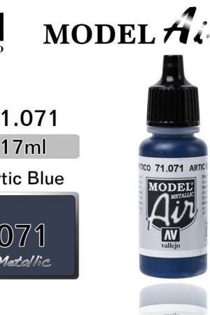 Vallejo 71071 18 ml. Artic Blue Metal