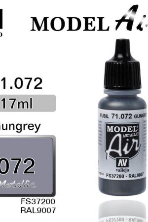 Vallejo 71072 18 ml. Gun Metal