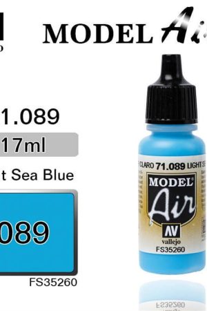 Vallejo 71089 18 ml. Light Sea Blue
