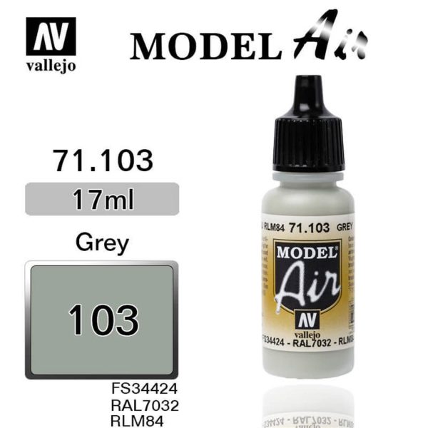Vallejo 71103 18 ml. Gray Blue RLM84