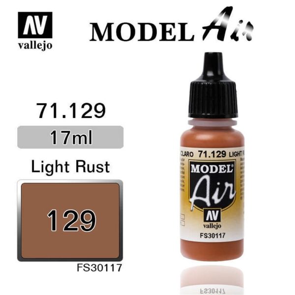 Vallejo 71129 18 ml. Light Rust