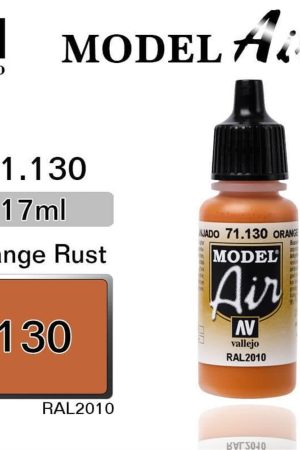Vallejo 71130 18 ml. Orange Rust