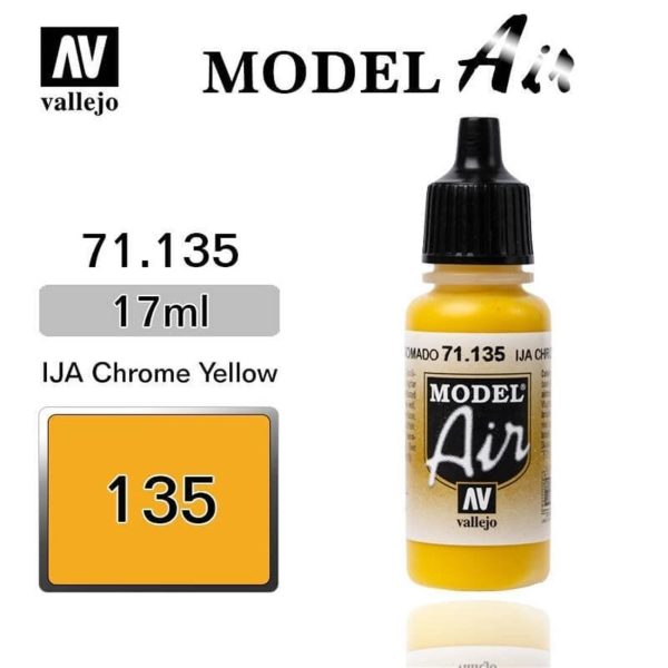 Vallejo 71135 18 ml. IJA Chrome Yellow
