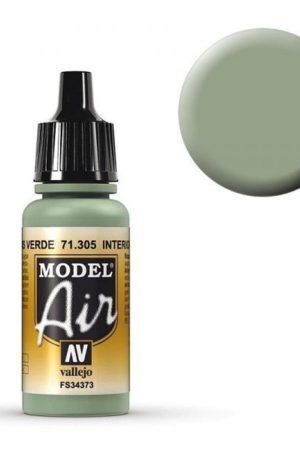 Vallejo 71305 18 ml. Interior Grey Green