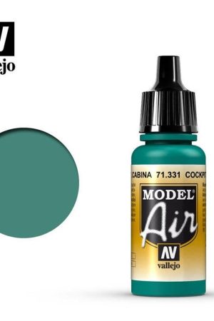 "Vallejo 71331 18 ml. Cockpit Emerald Green ""Faded""