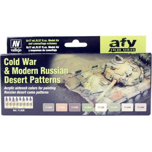 Vallejo 71620 8x18 ml. Cold War & Modern Russian Desert Patterns