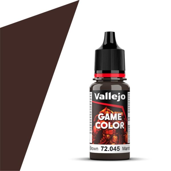 Vallejo 72045 18 ml. Charred Brown