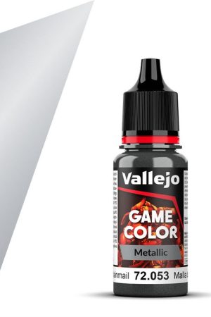 Vallejo 72053 18 ml. Chainmail Silver